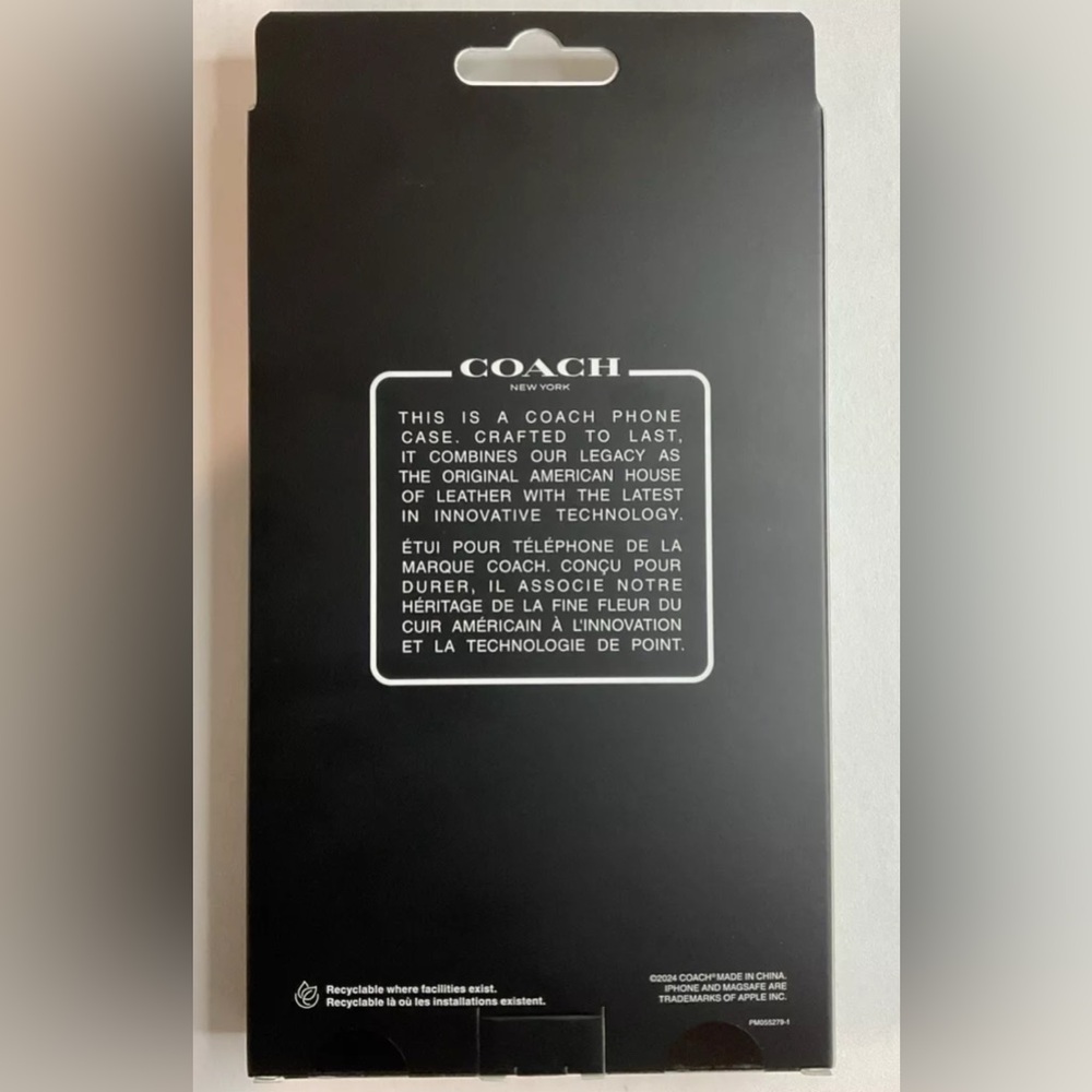 Coach iPhone Case Compatible with MagSafe Signature Ombre Deep Forest - Picture 12 of 14